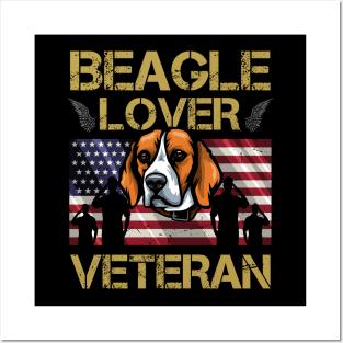 Veteran Beagle Lover Posters and Art